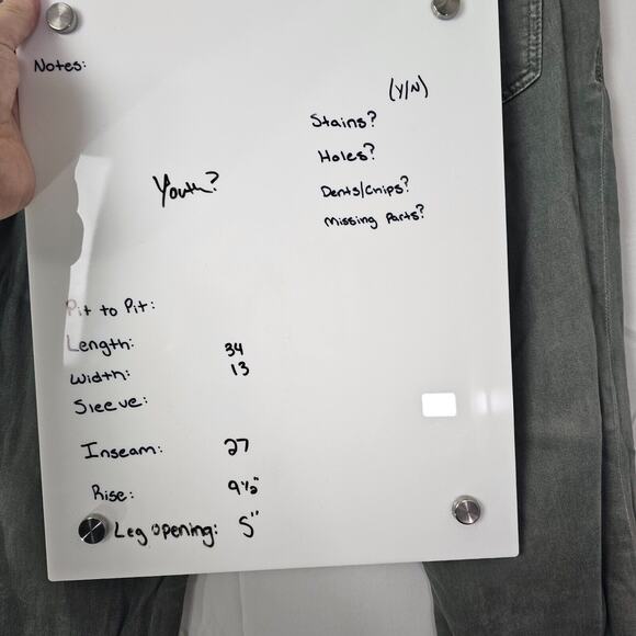 Madewell Jeans Womans 25 Olive Green Skinny Skinny Denim Pant Jeggings 26x27 - Picture 10 of 11